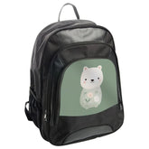 Cute Bear with Flowers BackPack, Trendy Backpack, Gift for her, Book Bag, School Backpack, Fashionable, Casual BackPack, Travel Backpack - Tawshia